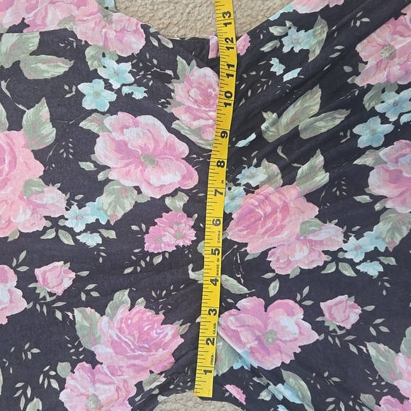 NWT Wildfox Rosie Pink and Black Flutter Sleeve Fit And Flare Dress Size Small - Picture 5 of 10